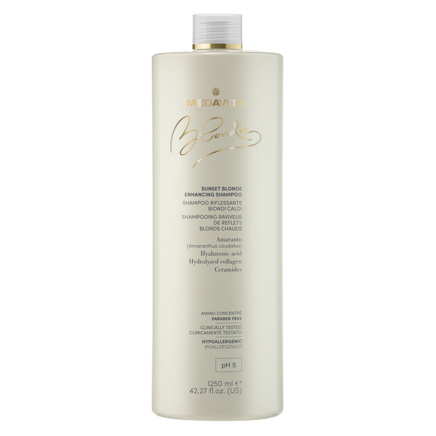 Medavita Blondie Sunset Blonde Enhancing Shampoo 1250 ml