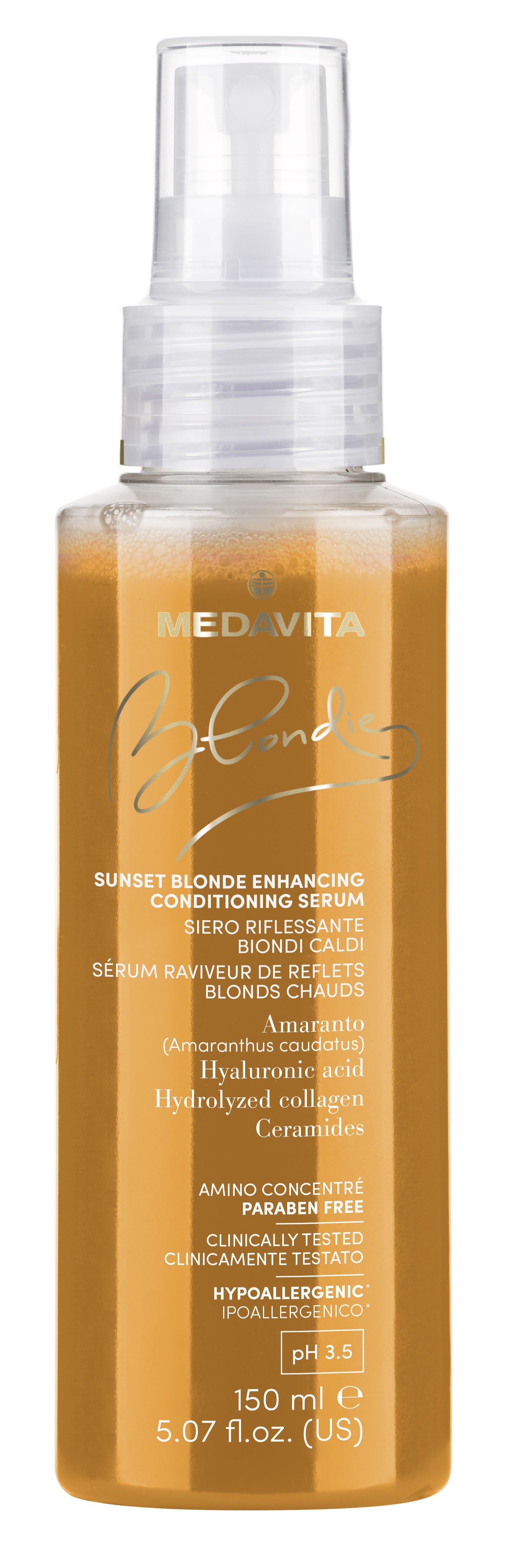 MEDAVITA BLONDIE Sunset Blonde Pflegendes Serum 150 ml