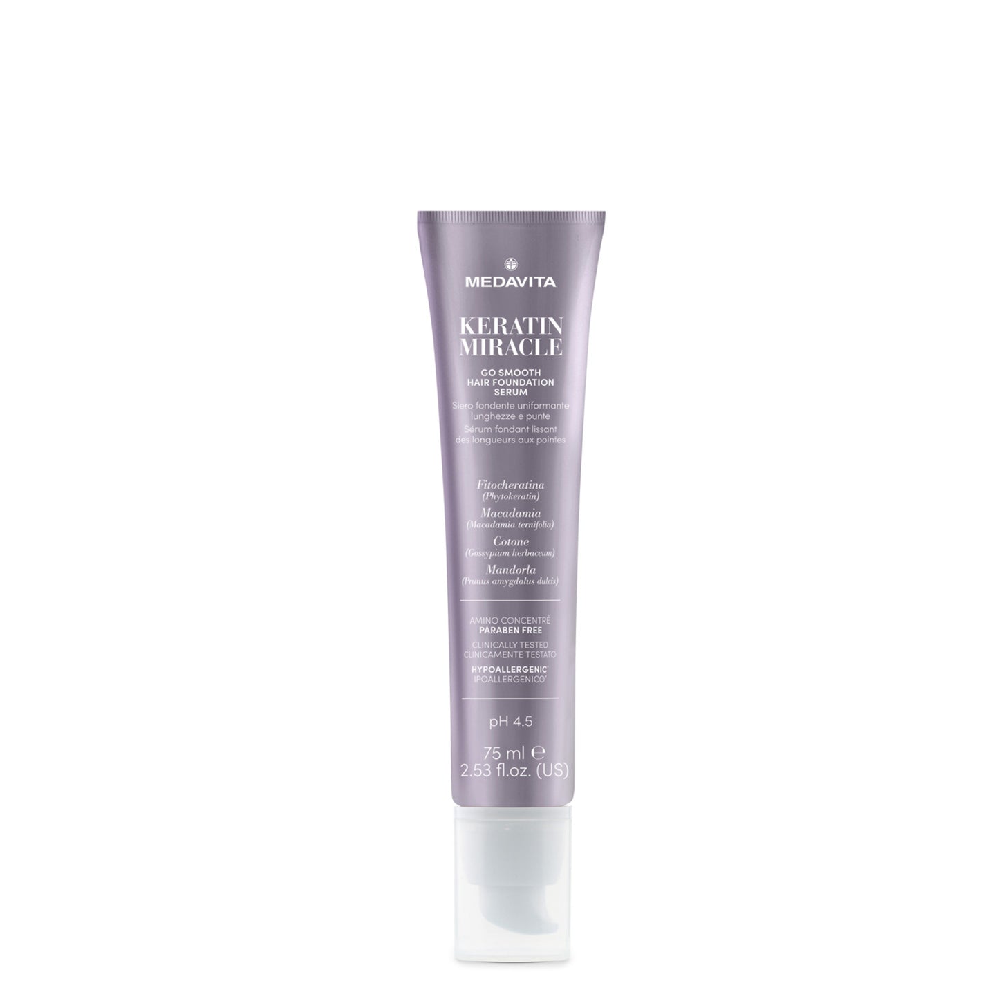 Medavita Keratin Miracle Go Smooth Hair Foundation Serum