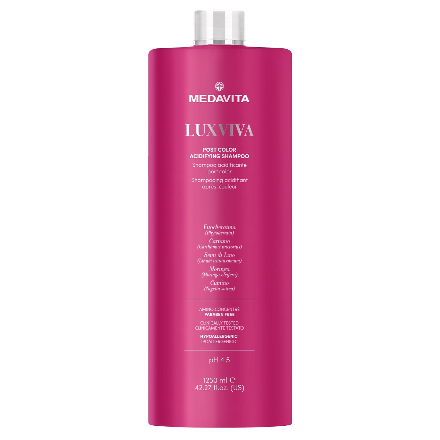 Medavita Luxviva Post Color Acidifying Shampoo 1250 ml