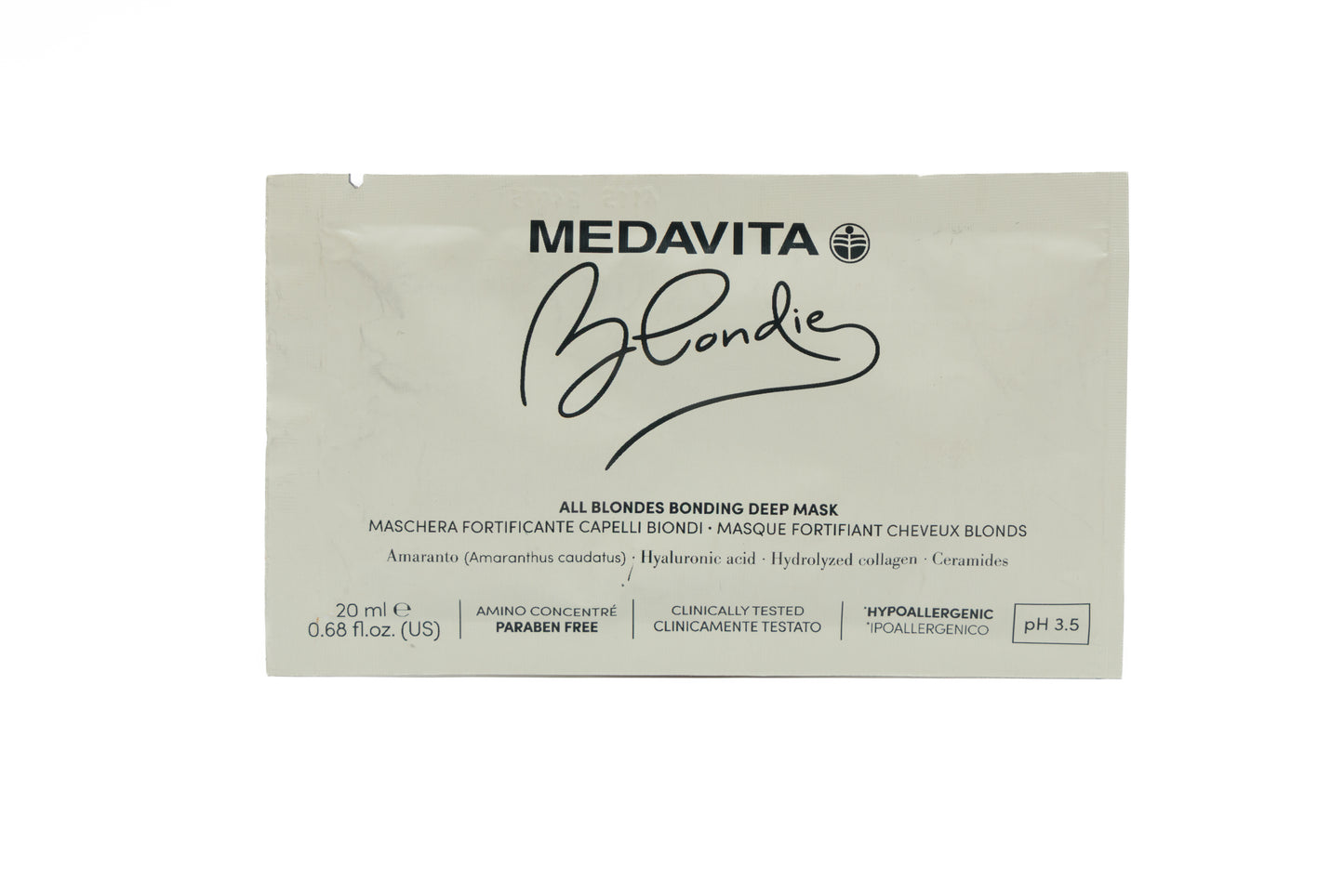 Medavita Blondie All Blondes Bonding Deep Mask