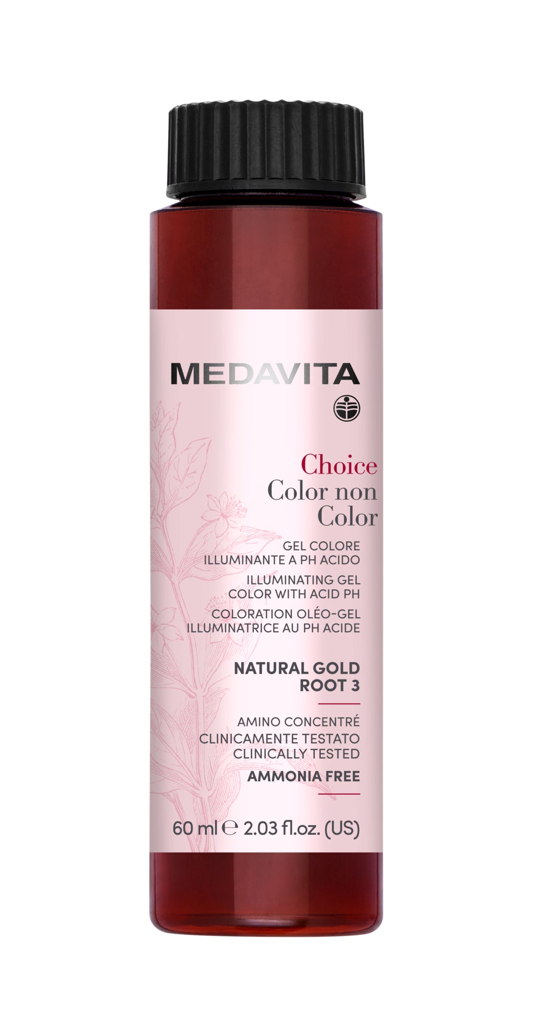 Medavita Choice Color Non Color Gel Color Natural Gold Root NGR3 60 ml