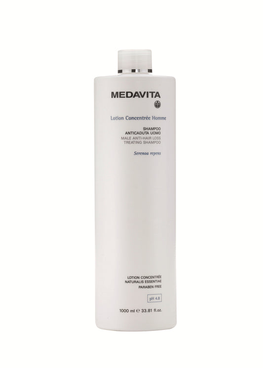 Medavita Lotion Concentrée Homme Male Anti-Hair Loss Treating Shampoo 1000 ml