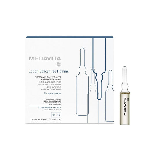 Medavita Lotion Concentrée Homme Male Anti-Hair Loss Intensive Treatment 13 x 6 ml