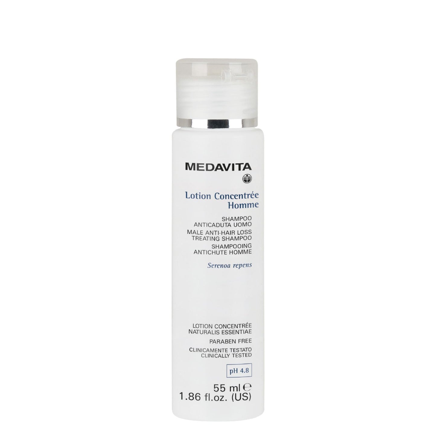 Medavita Lotion Concentrée Homme Male Anti-Hair Loss Treating Shampoo