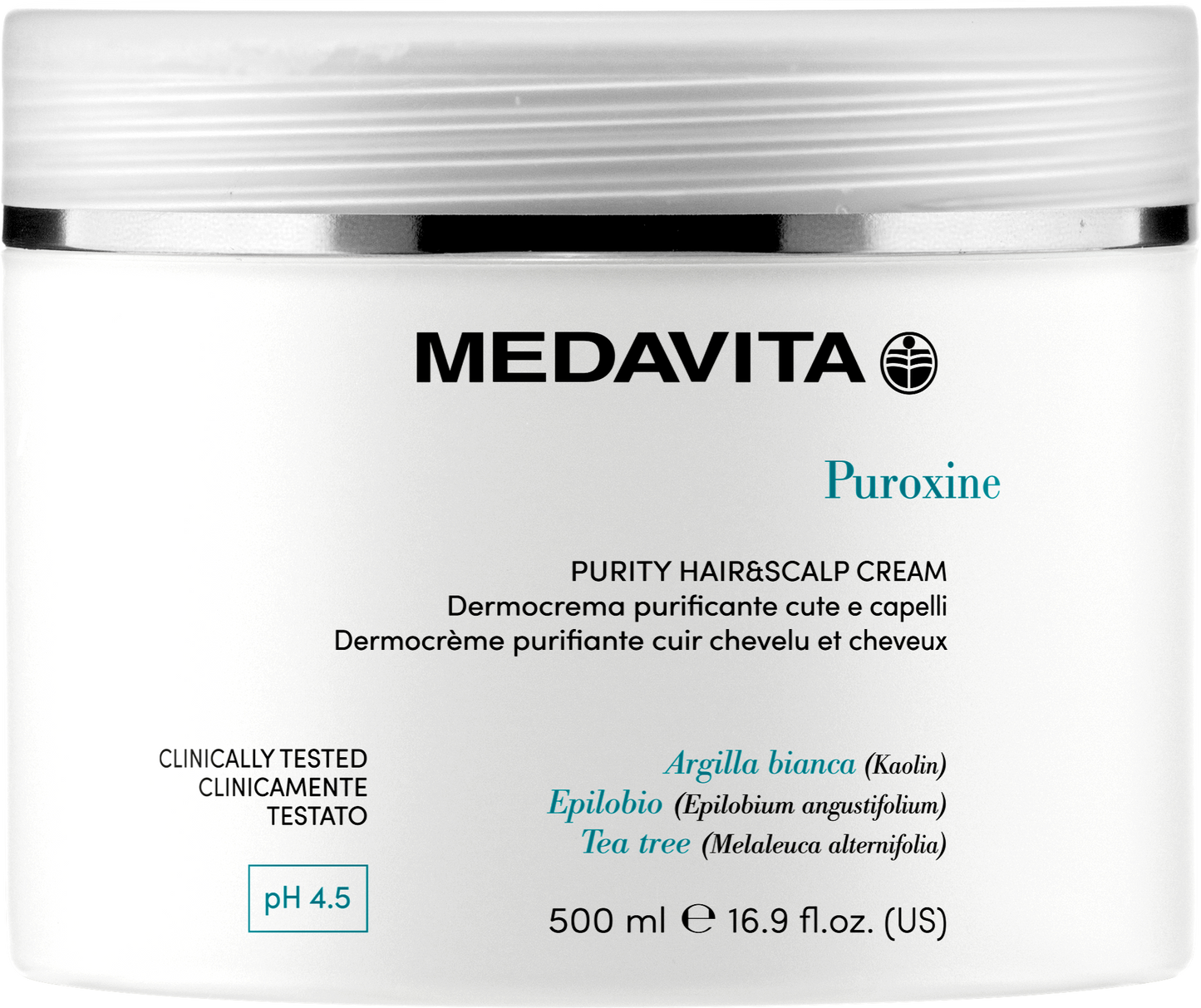 Medavita Puroxine Purity Hair&Scalp Cream 500 ml