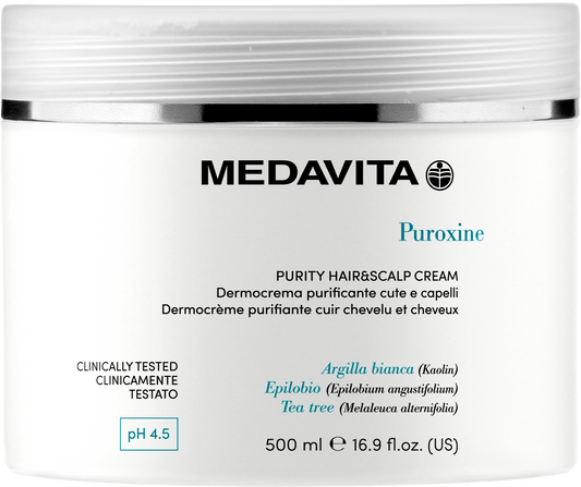 MEDAVITA PUROXINE Крем для волосся та шкіри голови Purity 500 мл