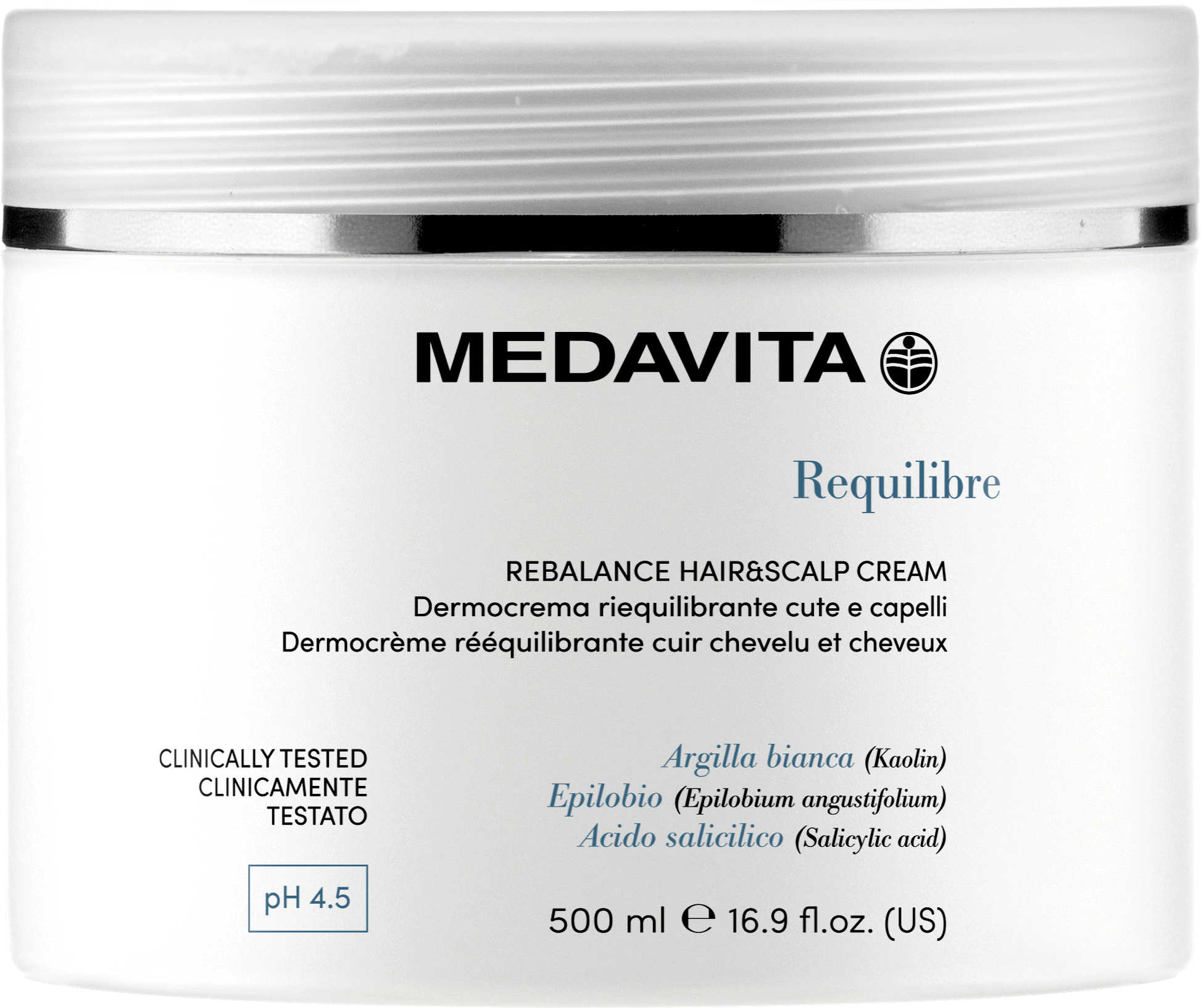 MEDAVITA REQUILIBRE Rebalance Haar- & Kopfhautcreme 500 ml