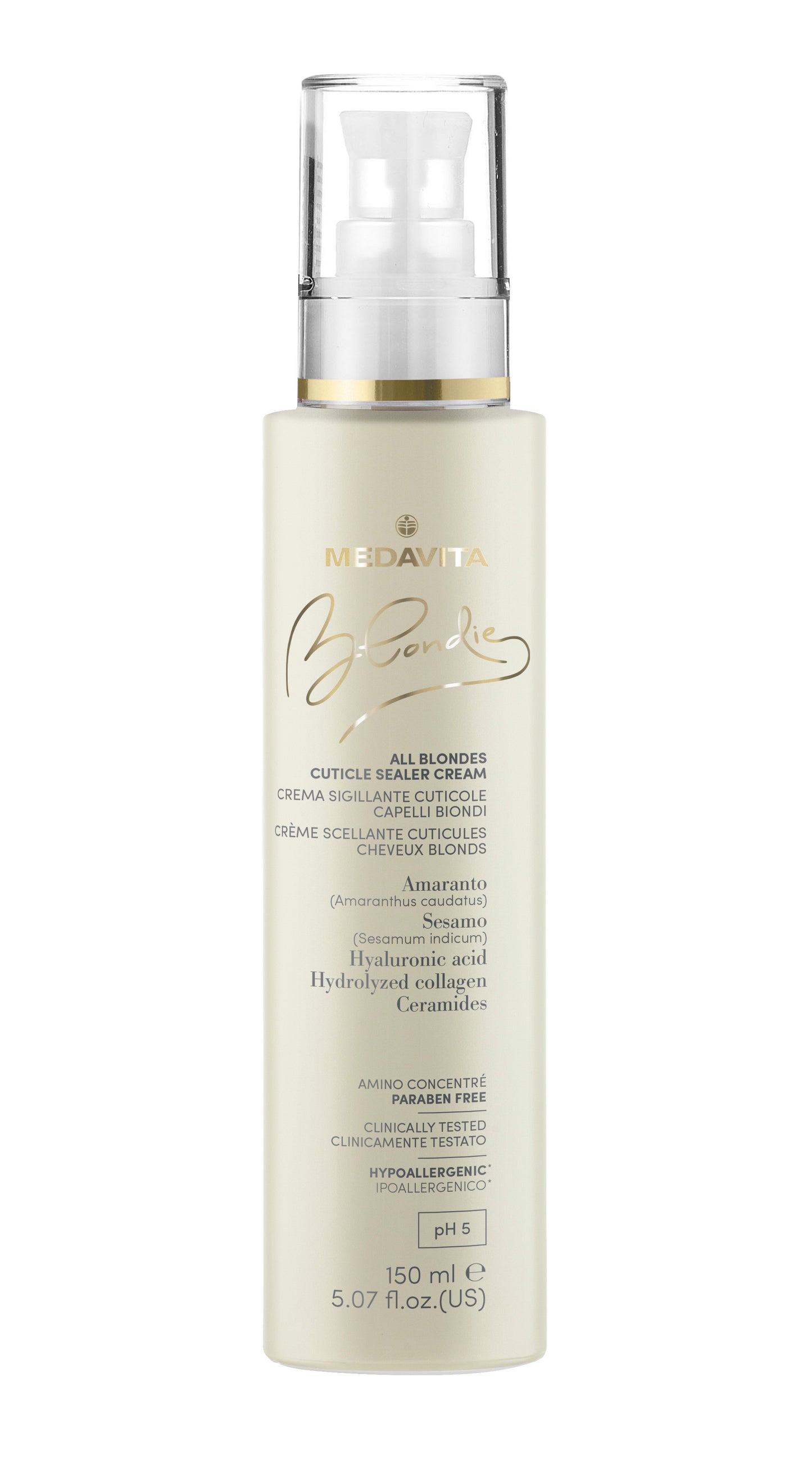 Medavita Blondie All Blondes Cuticle Sealer Cream 150 ml