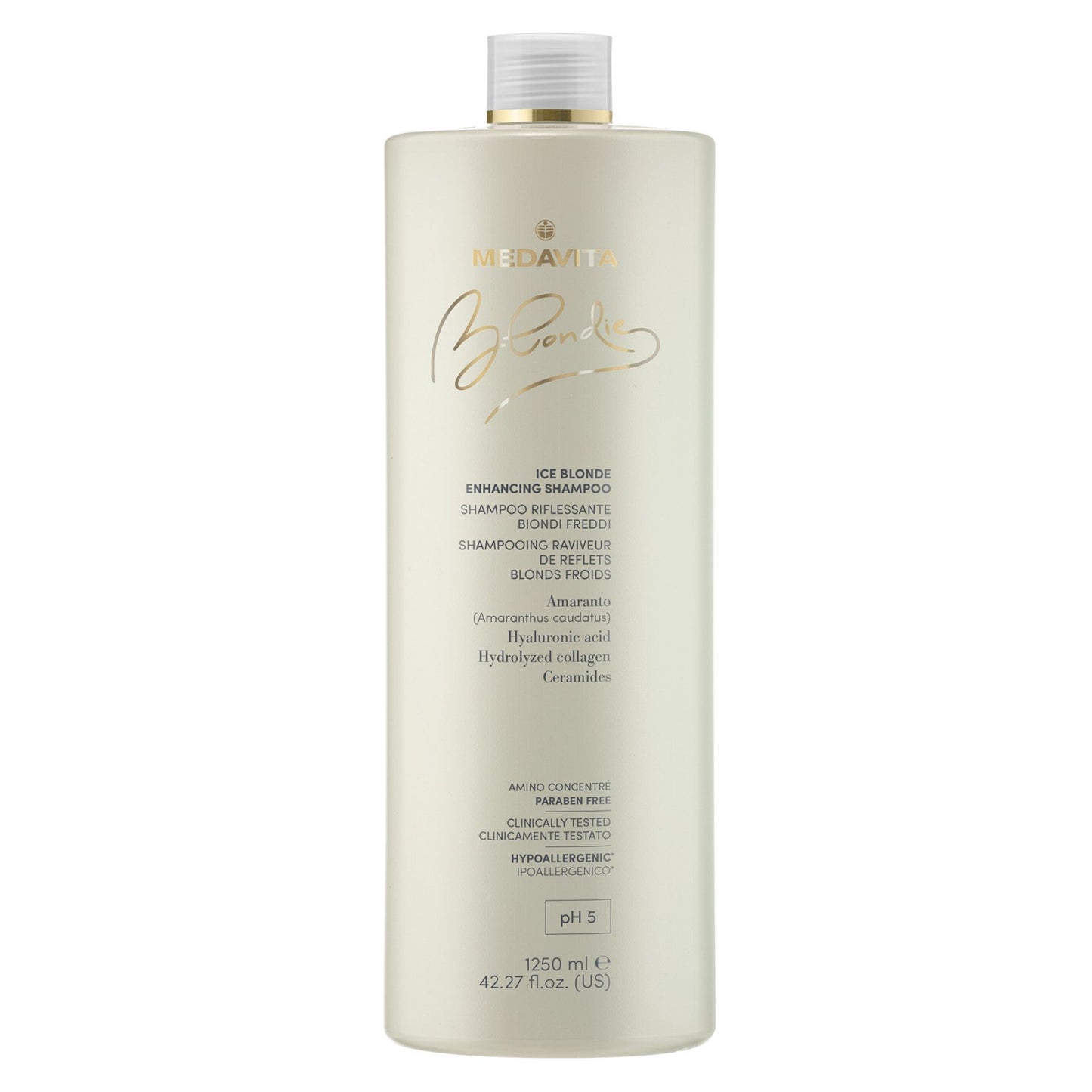 Medavita Blondie Ice Blonde Enhancing Shampoo 1250 ml