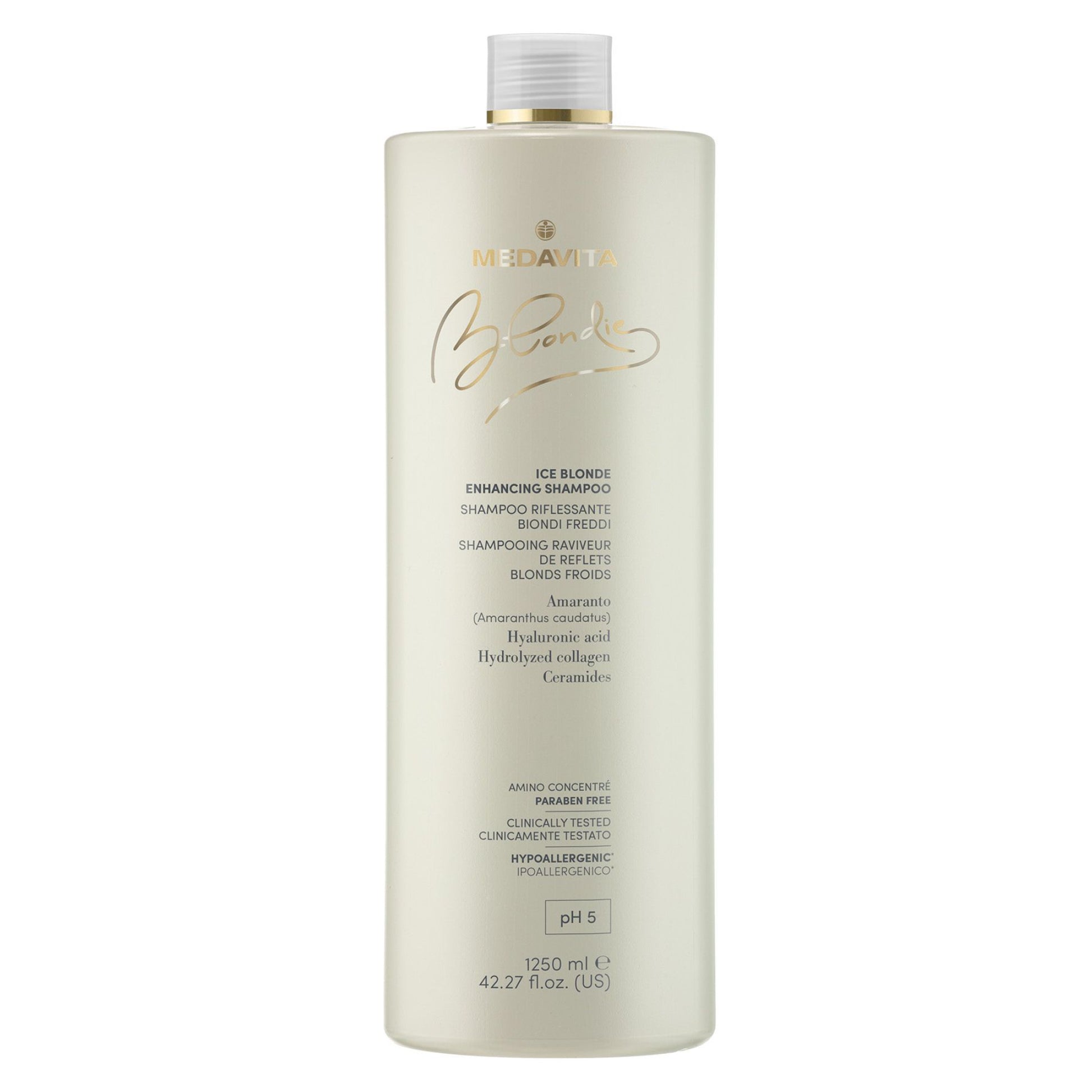 Medavita Blondie Ice Blonde Enhancing Shampoo 1250 ml
