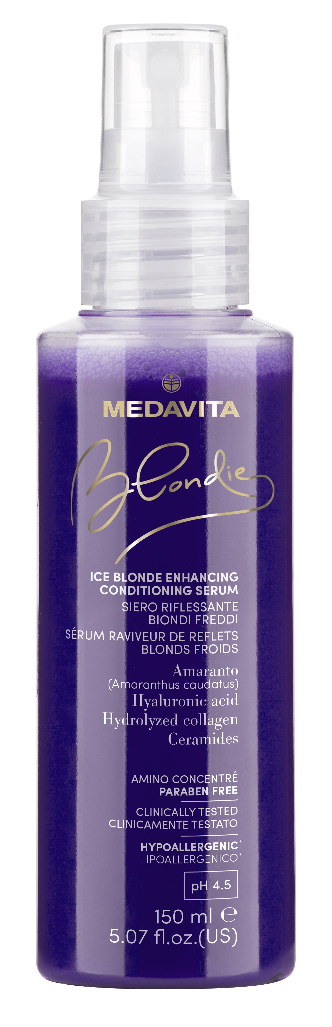 Medavita Blondie Ice Blonde Conditioning Serum 150 ml