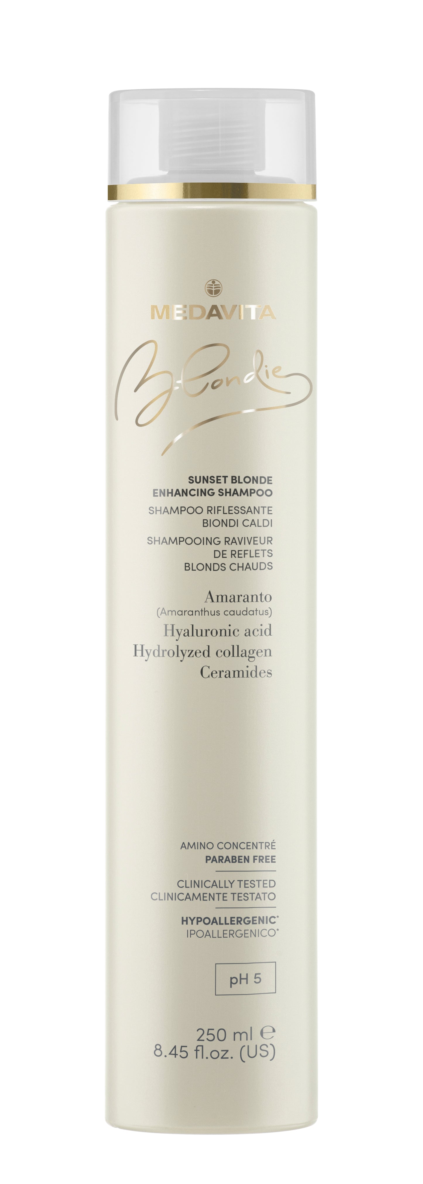 Medavita Blondie Sunset Blonde Enhancing Shampoo 250 ml