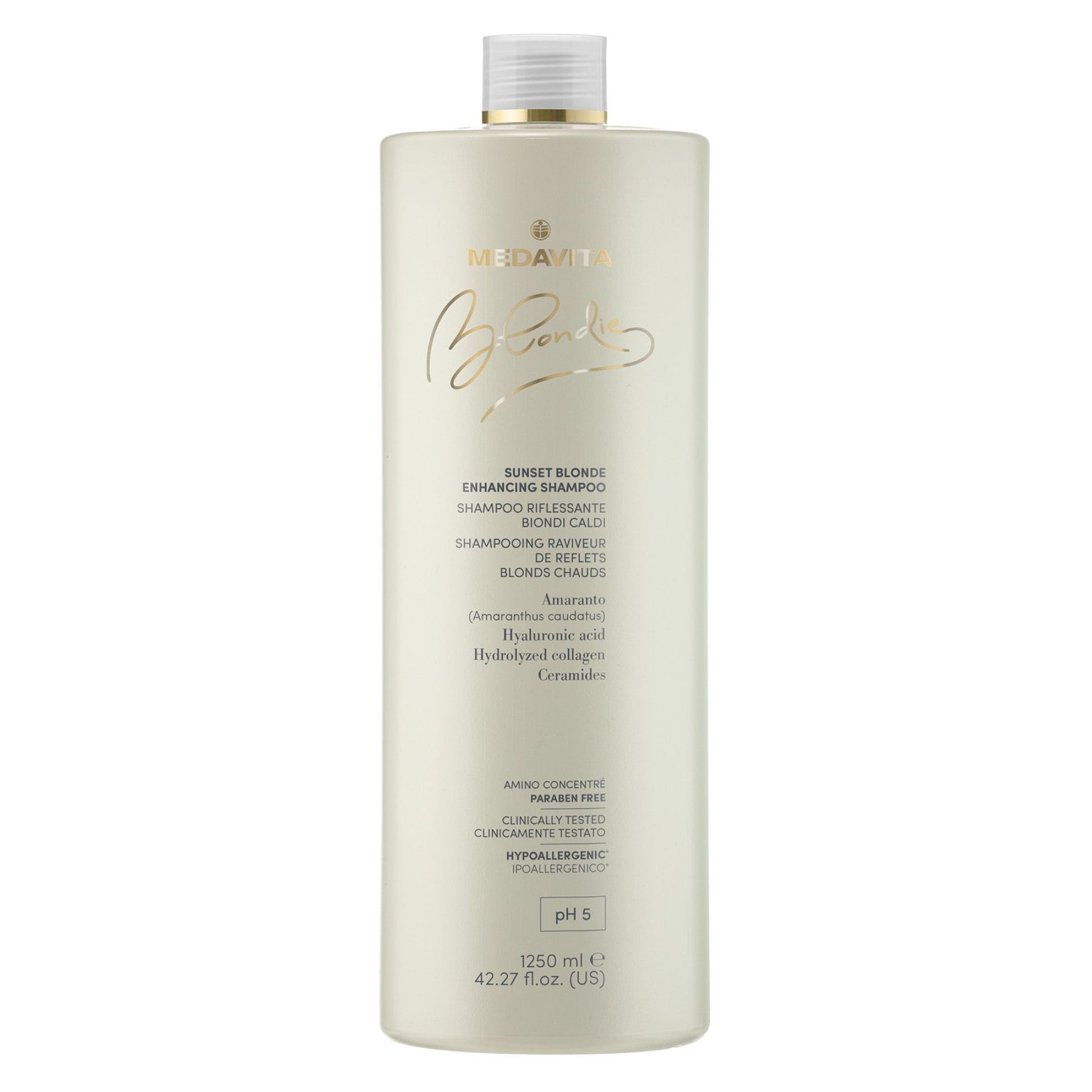Medavita Blondie Sunset Blonde Enhancing Shampoo 1250 ml