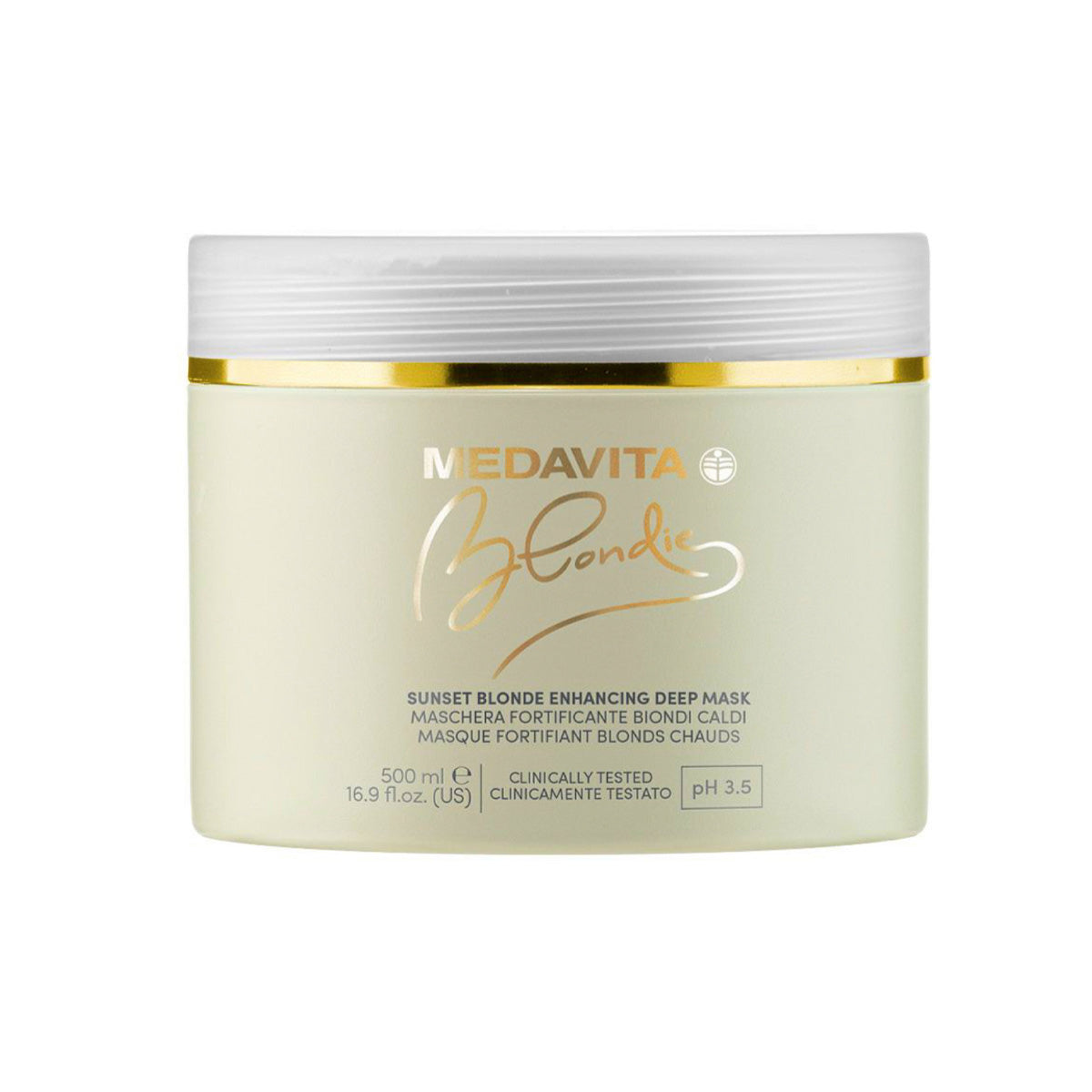 Medavita Blondie Sunset Blonde Enhancing Deep Mask 500 ml
