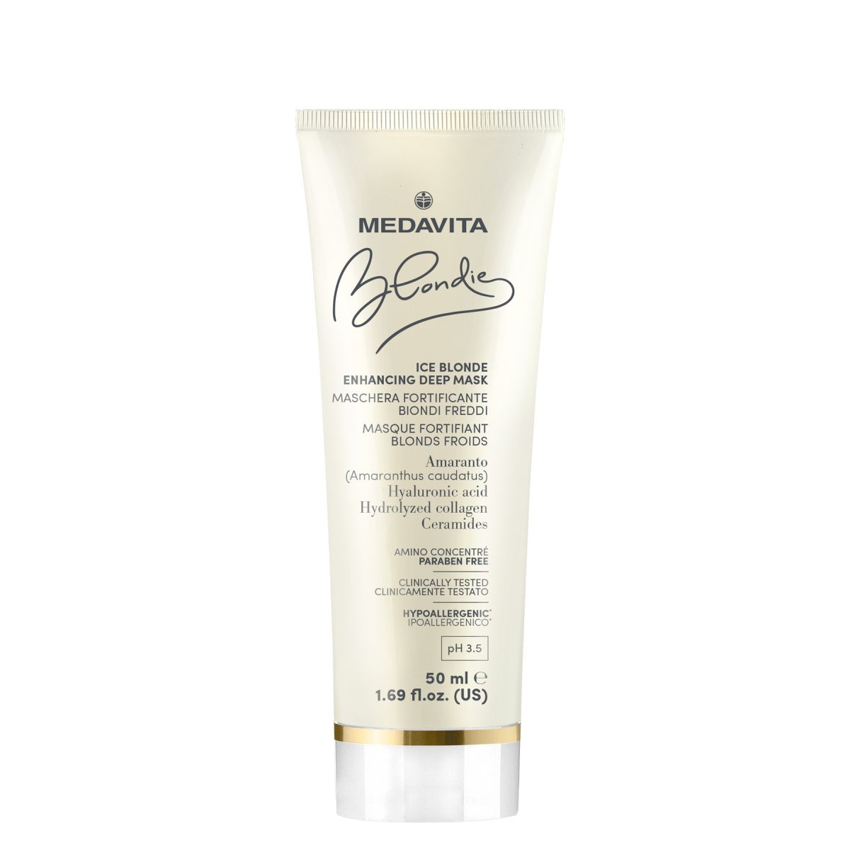 Medavita Blondie Ice Blonde Enhancing Deep Mask 50 ml