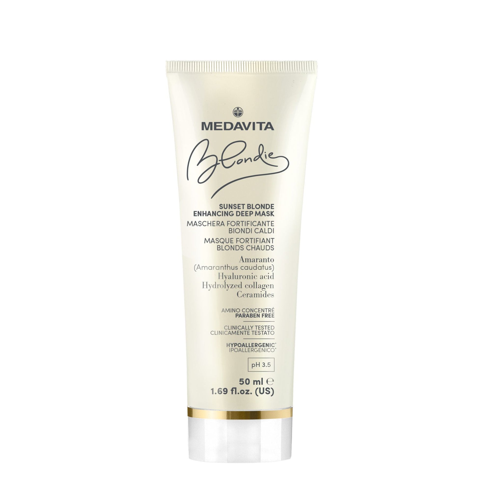 MEDAVITA BLONDIE Sunset Blonde Enhancing Deep Mask 50 ml