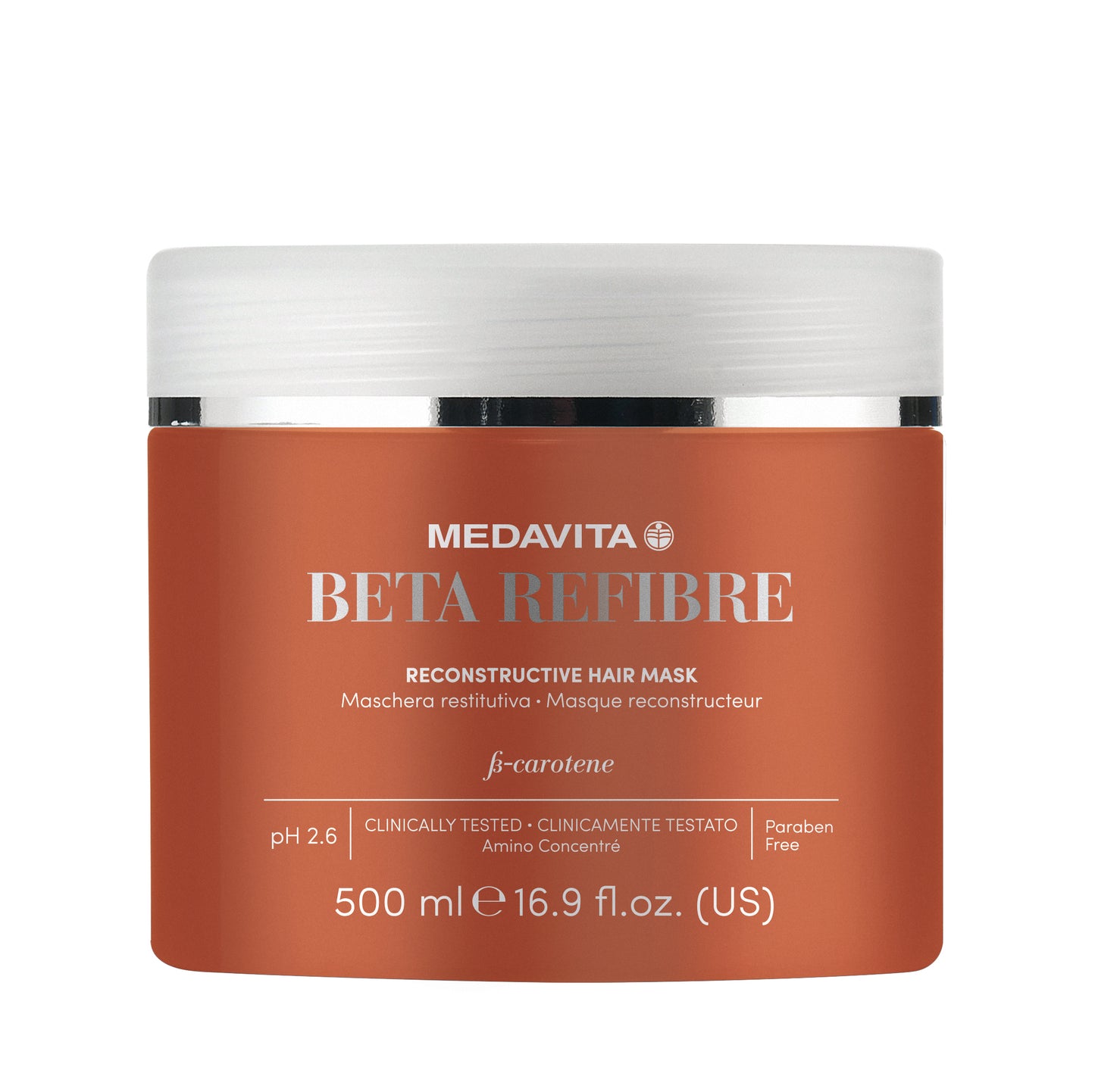 Medavita Beta Refibre Reconstructive Hair Mask 500 ml