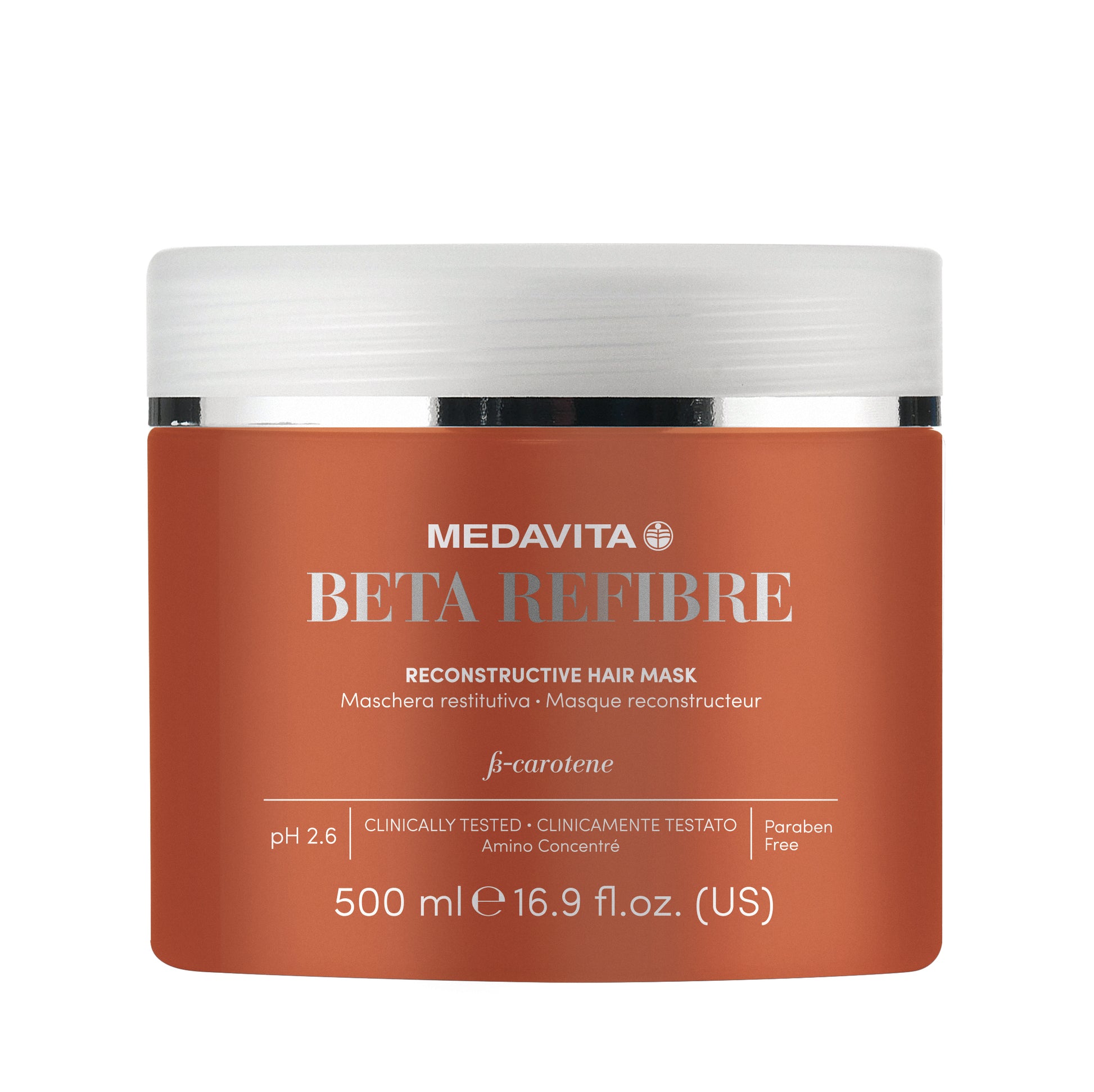 Medavita Beta Refibre Reconstructive Hair Mask 500 ml