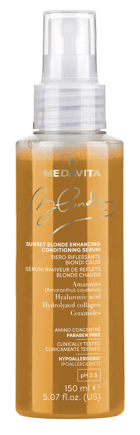 Medavita Blondie Sunset Blonde Enhancing Conditioning Serum 150 ml