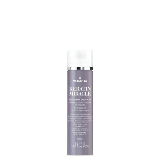 Medavita Keratin Miracle Sleek Hair Shampoo 55 ml