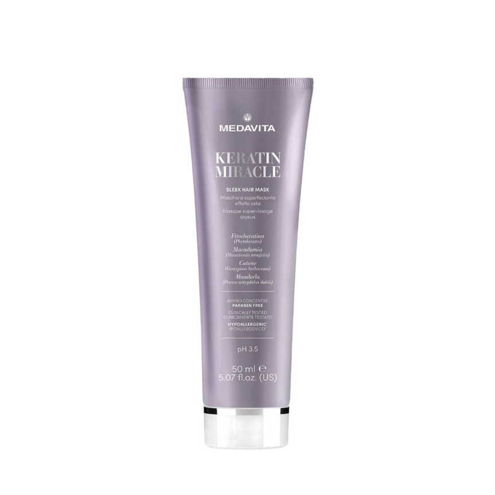 Medavita Keratin Miracle Sleek Hair Mask 50 ml
