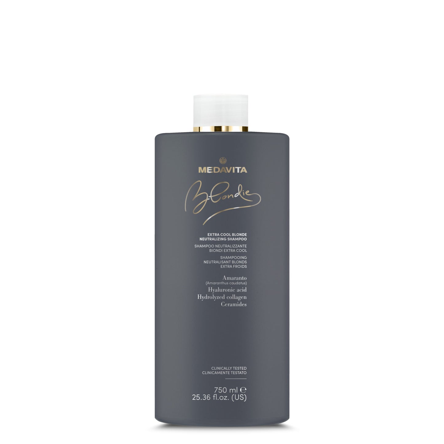 Medavita Blondie Extra Cool Blonde Neutralizing Shampoo 750 ml