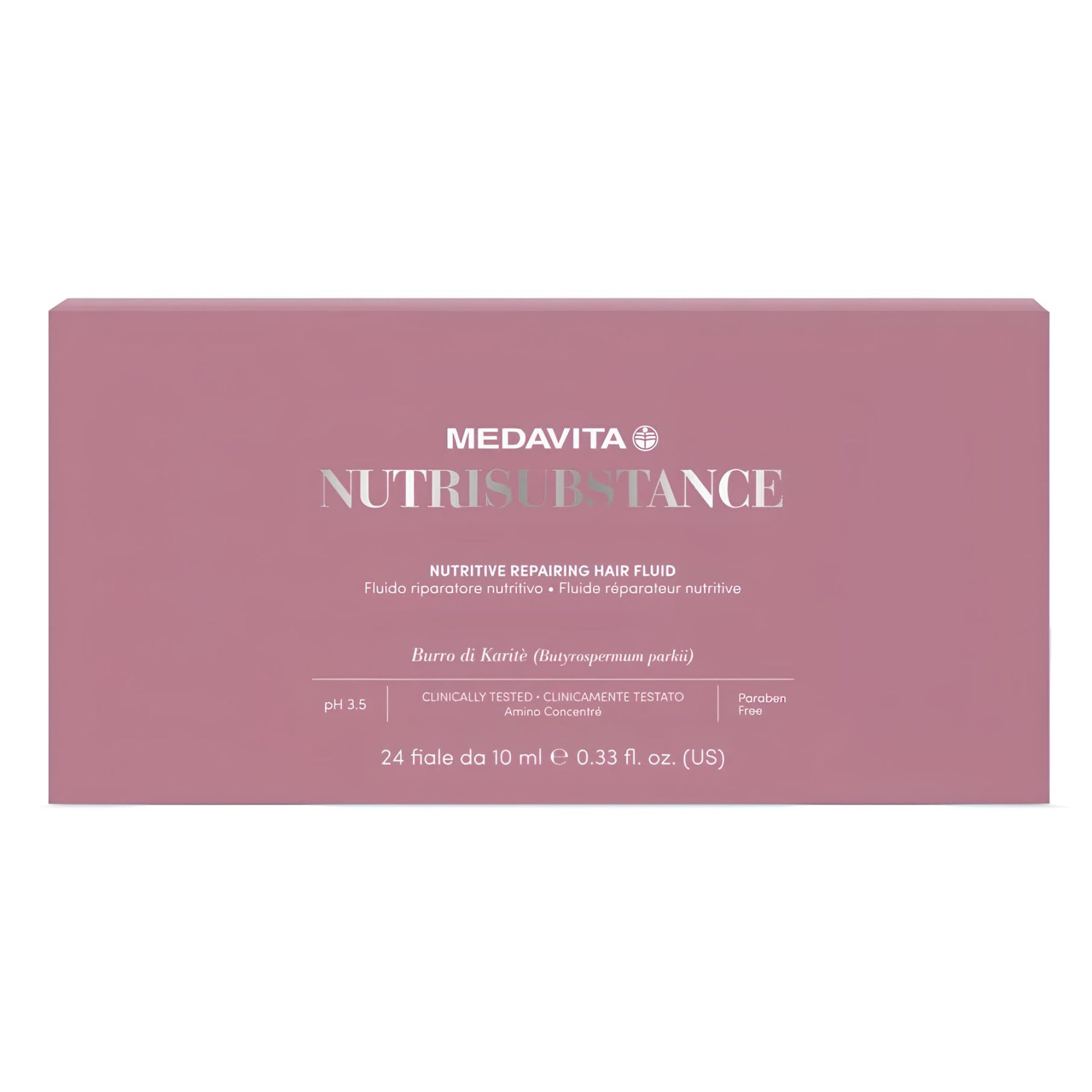 Medavita Nutrisubstance Nutritive Repairing Hair Fluid 24*10 ml
