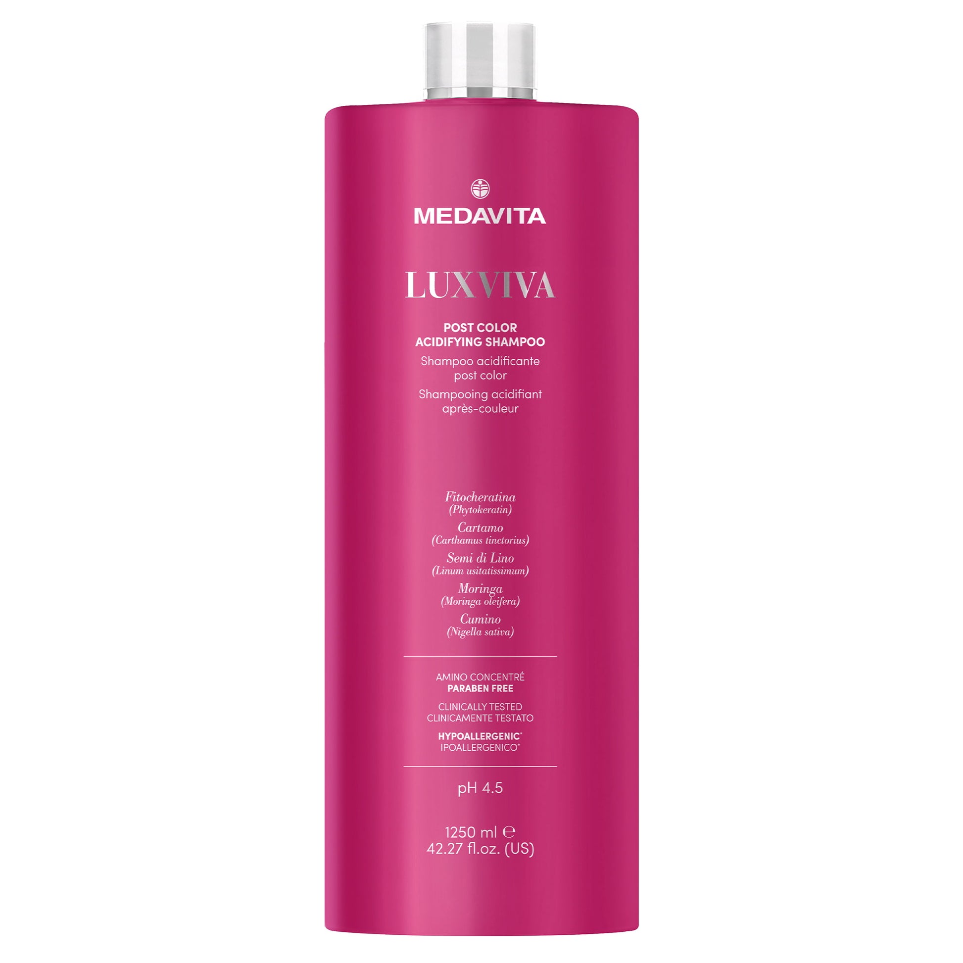 Medavita Luxviva Post Color Acidifying Shampoo 1250 ml