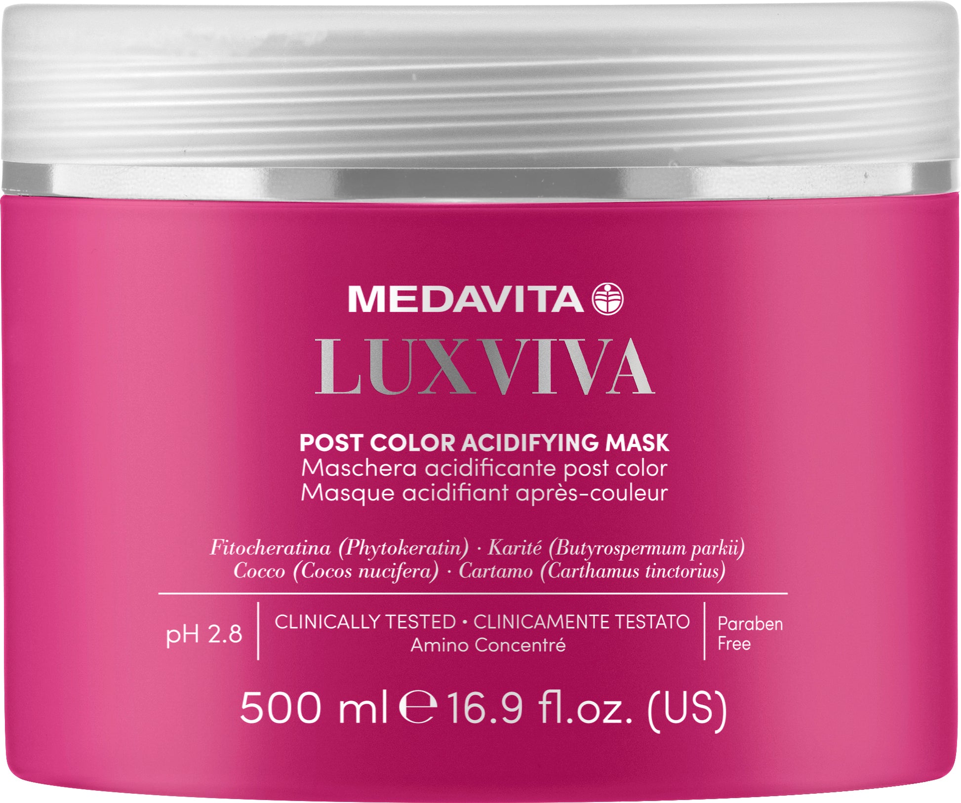 Medavita Luxviva Post Color Acidifying Mask 500 ml