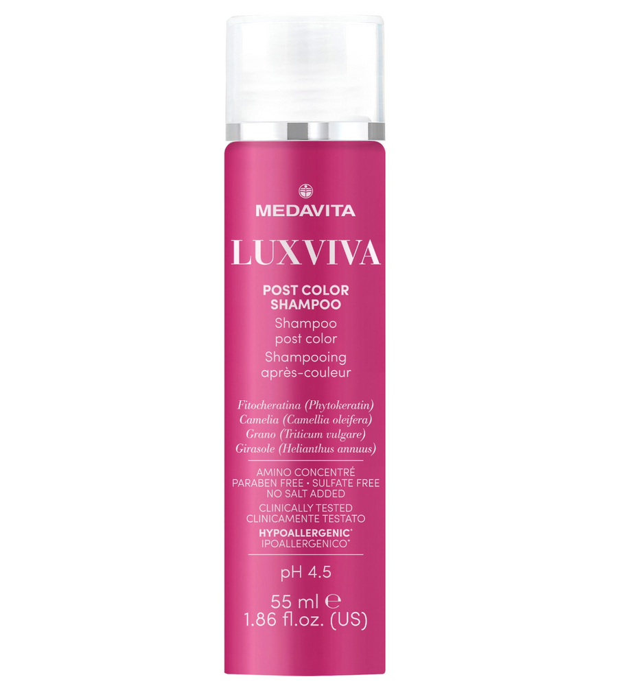 Medavita Luxviva Post Color Acidifying Shampoo 55 ml