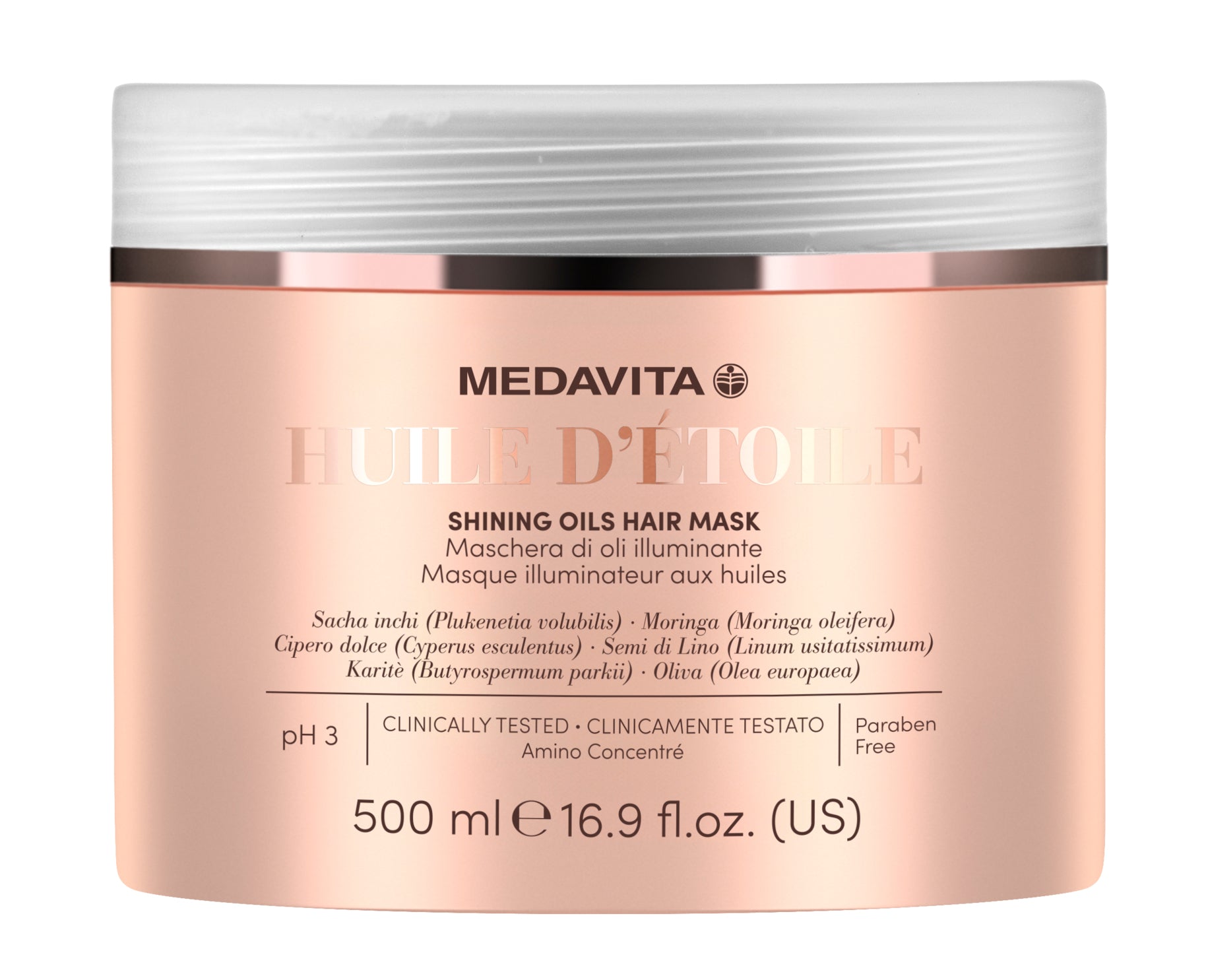 Medavita Huile D'étoile Shining Oils Hair Mask 500 ml