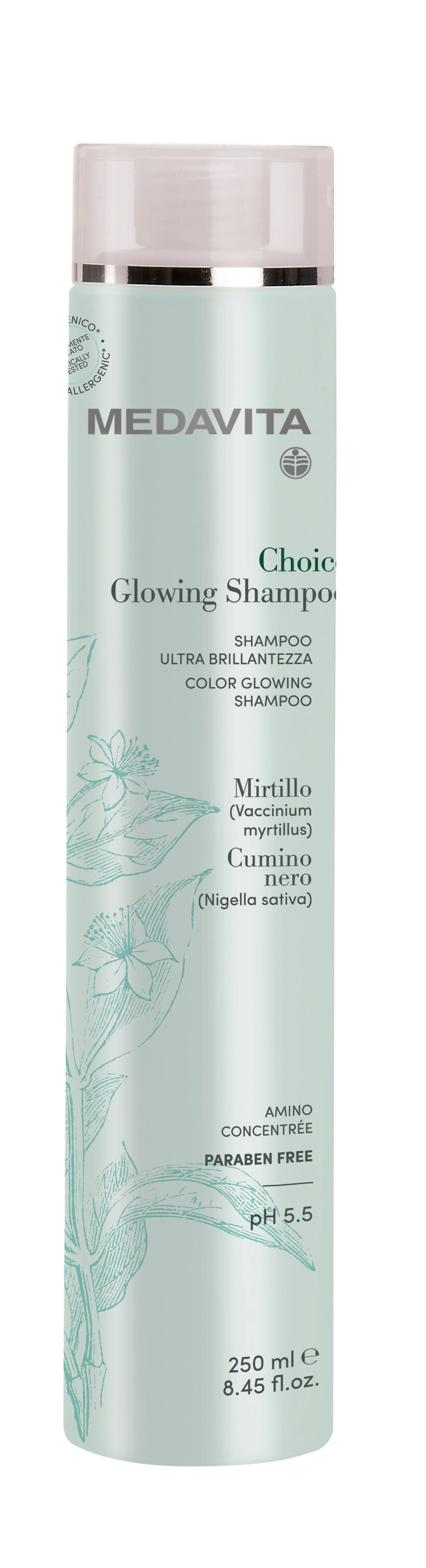Medavita Choice Glowing Shampoo 250 ml