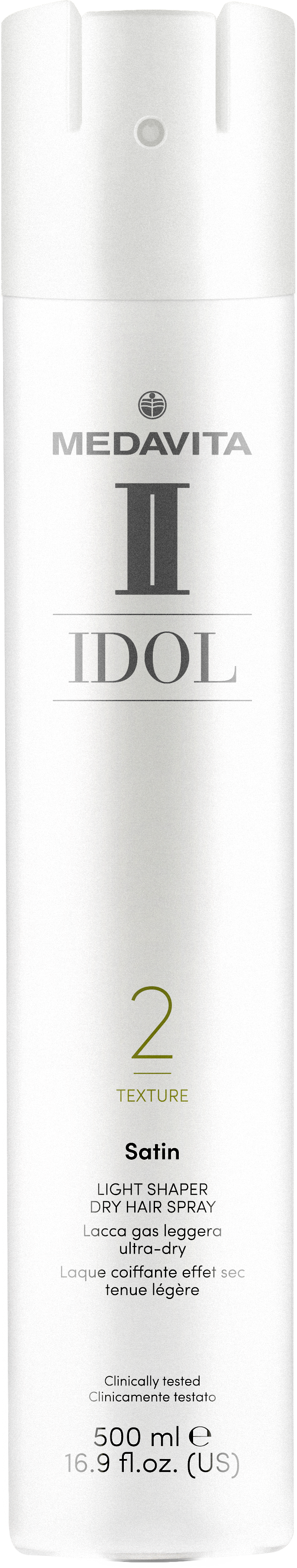 Medavita Idol Texture Satin Light Shaper Dry Hair Spray