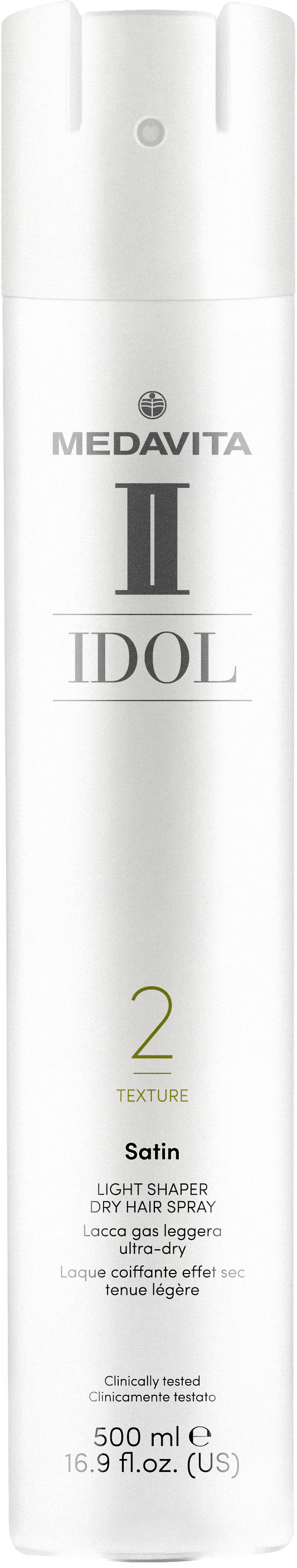 Medavita Idol Texture Satin Light Shaper Dry Hair Spray