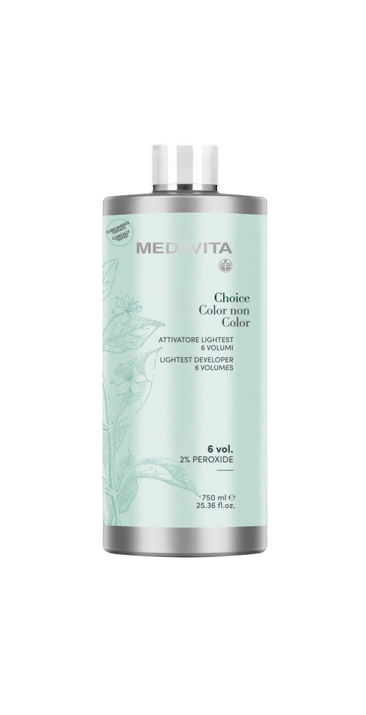 Medavita Choice Lightest Developer 6 Volumes 2% 750 ml