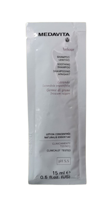 Medavita Velour Soothing Shampoo 15 ml