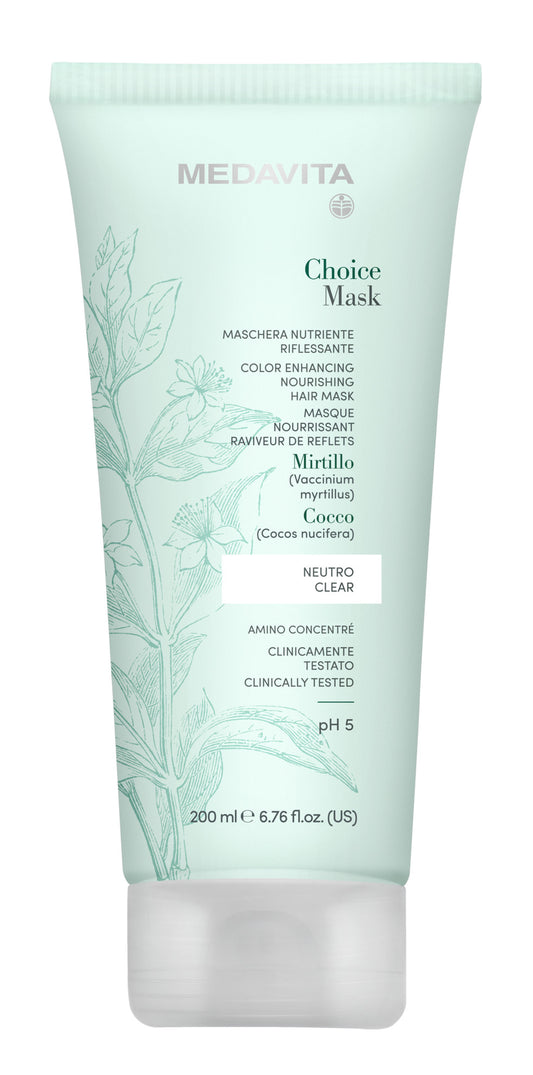 Medavita Choice Color Enhancing Hair Mask Clear 200 ml