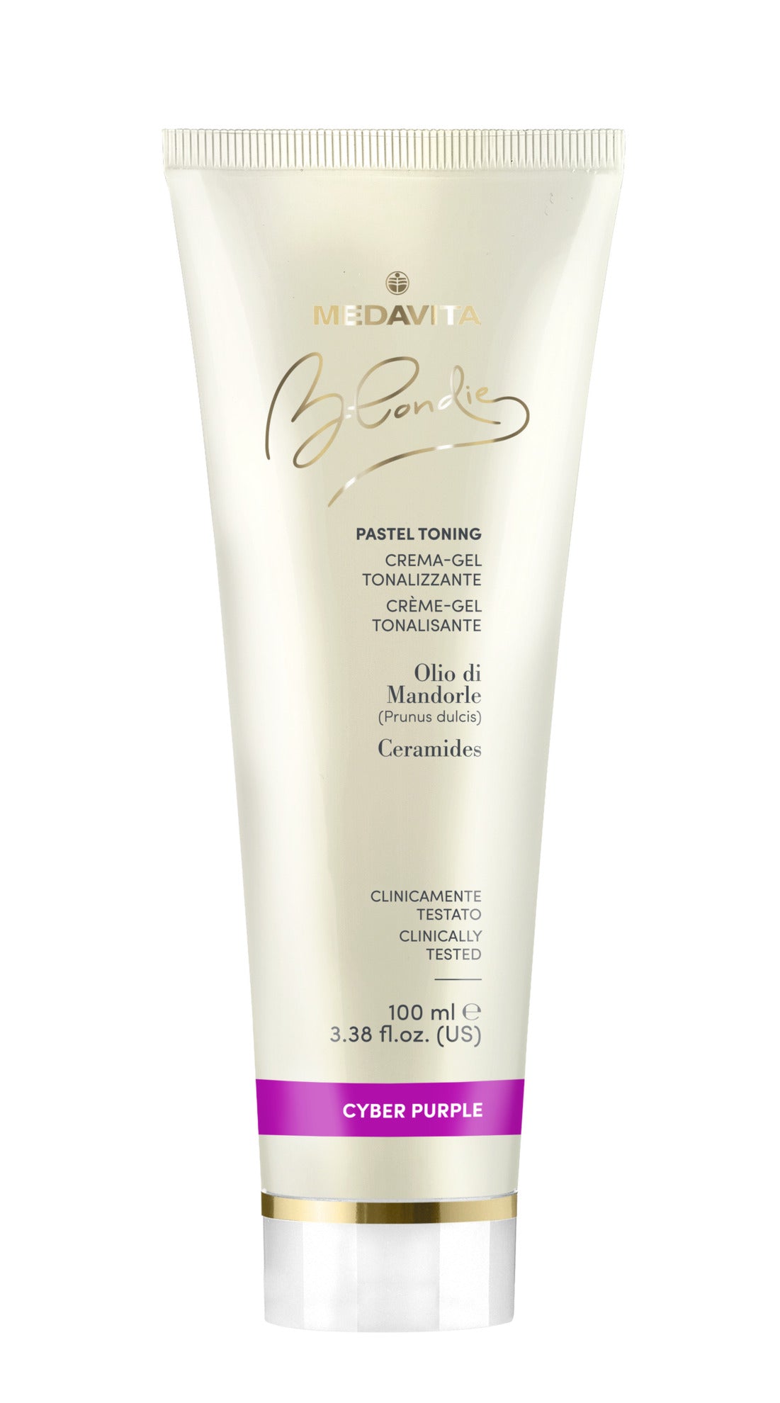 Medavita Blondie Pastel Toning Crema-Gel Cyber Purple 100 ml