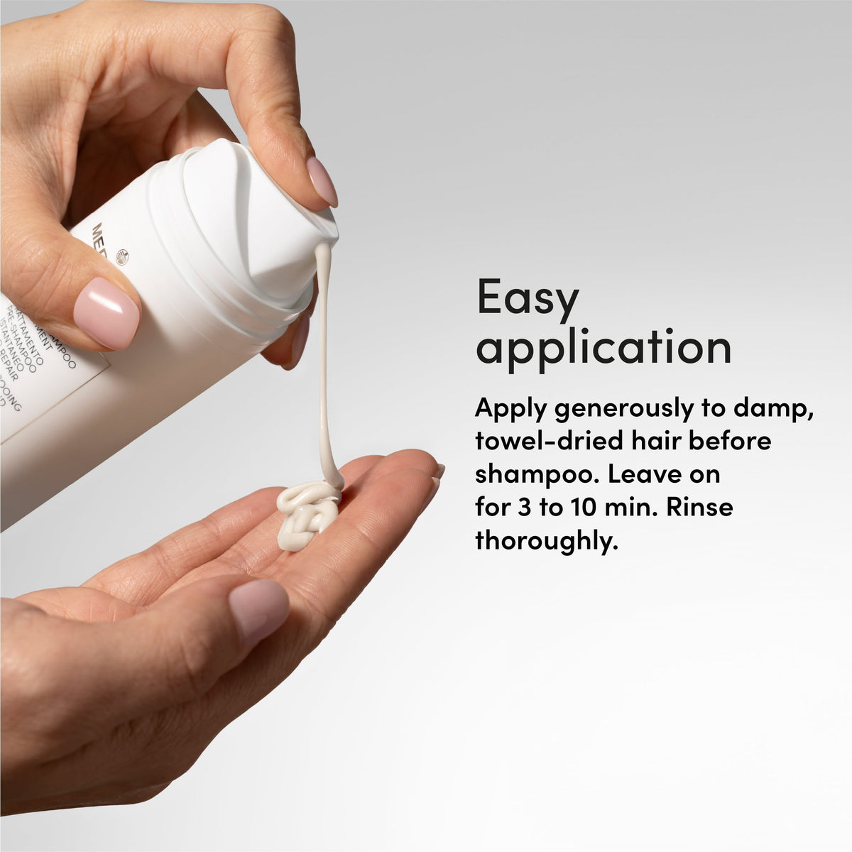 Pre-Shampoo Treatment easy application