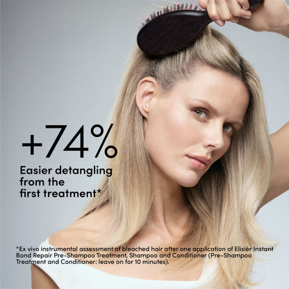 +74% easier detangling from the first treatment