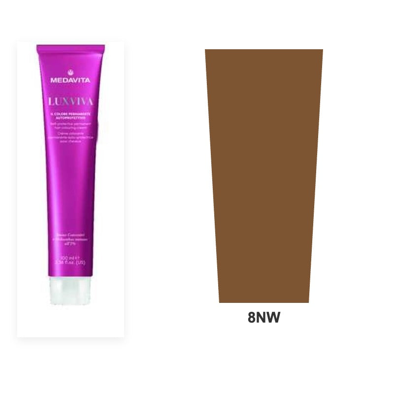 SELBSTSCHÜTZENDE PERMANENTE HAARFÄRBE-CREME 8NW